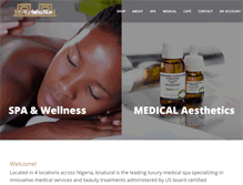 Tablet Screenshot of bnaturalmedspa.com